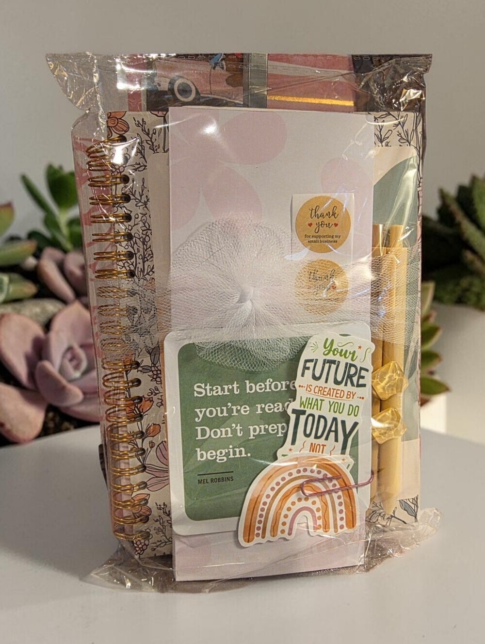Floral Stationary Set - Notebooks & Pens